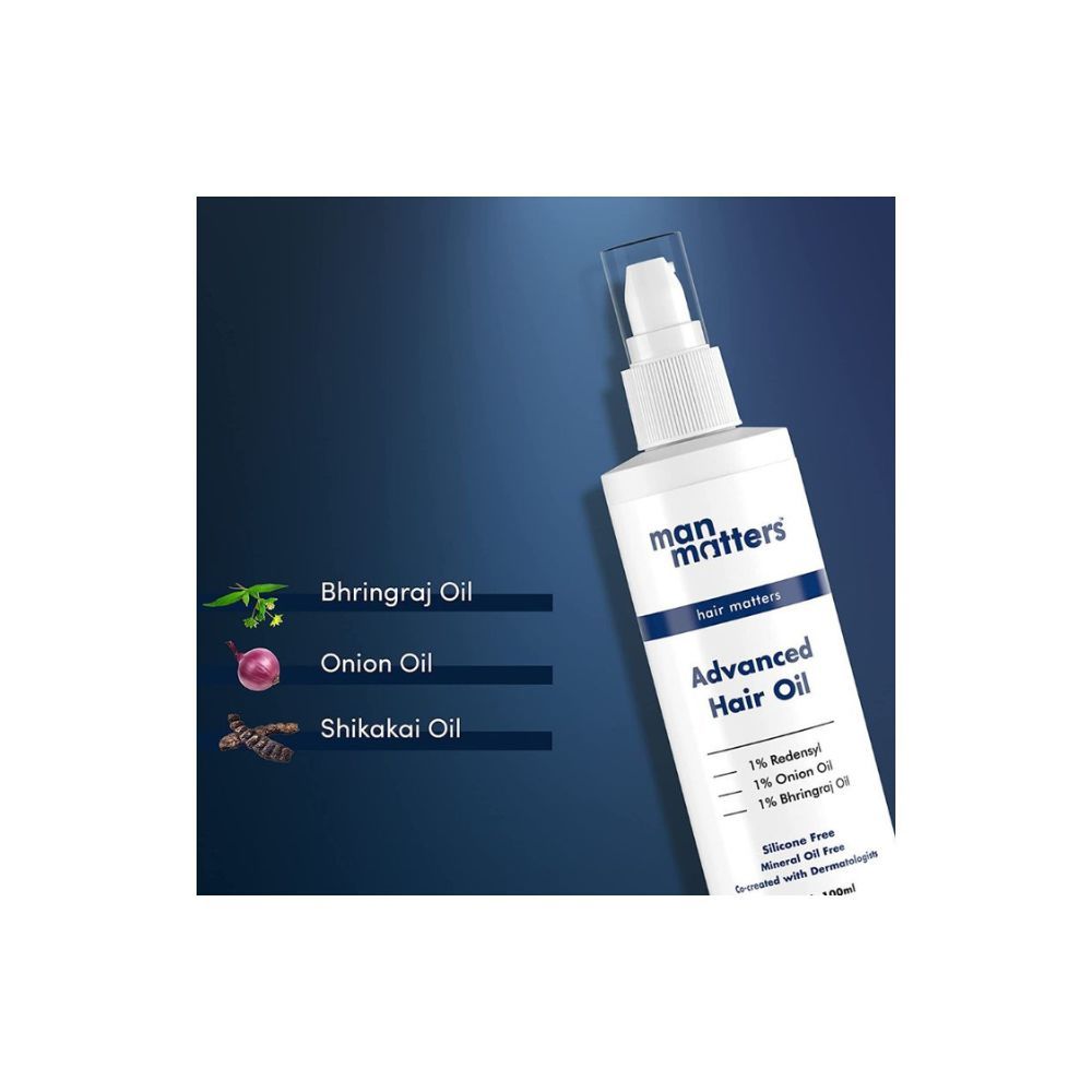 Man Matters 4% Redensyl Hair Oil Booster For Men 30 ml