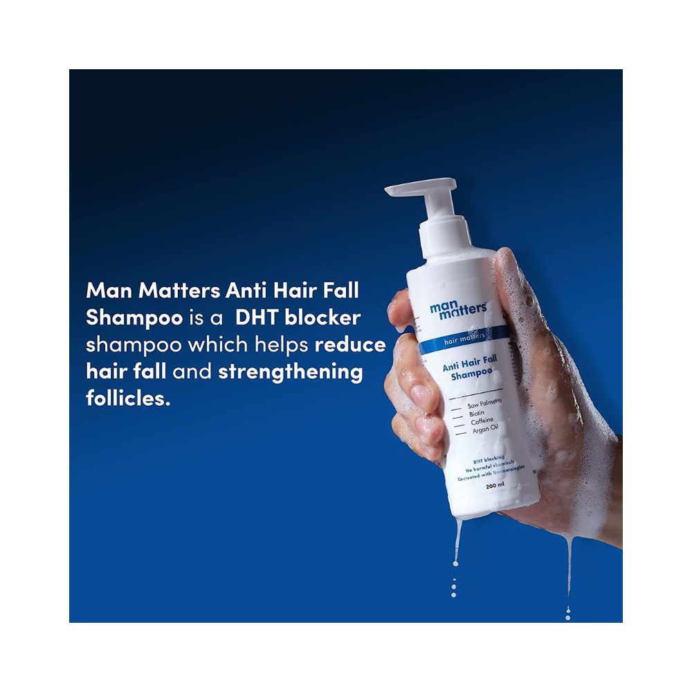 Man Matters Double DHT Blocking Anti Hair Fall Shampoo for Men