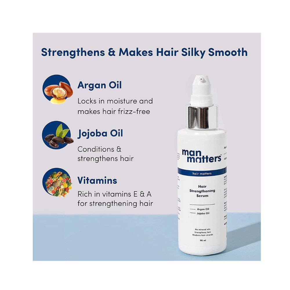 Man Matters Hair Serum 90 mL for Men | With Jojoba and Argan oil