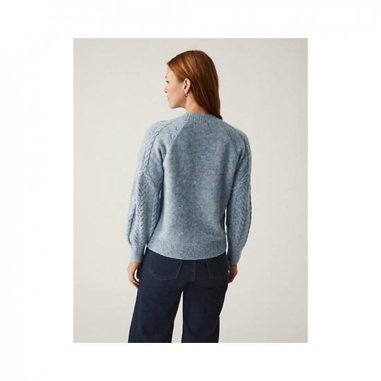 Marks & Spencer Cable Knit Pointelle Jumper