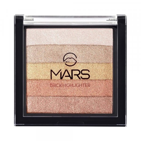 Mars Highlighter &amp; Blusher, for Face Makeup Brick Highlighter Palette (Shade-1269) (3 Different Variants)
