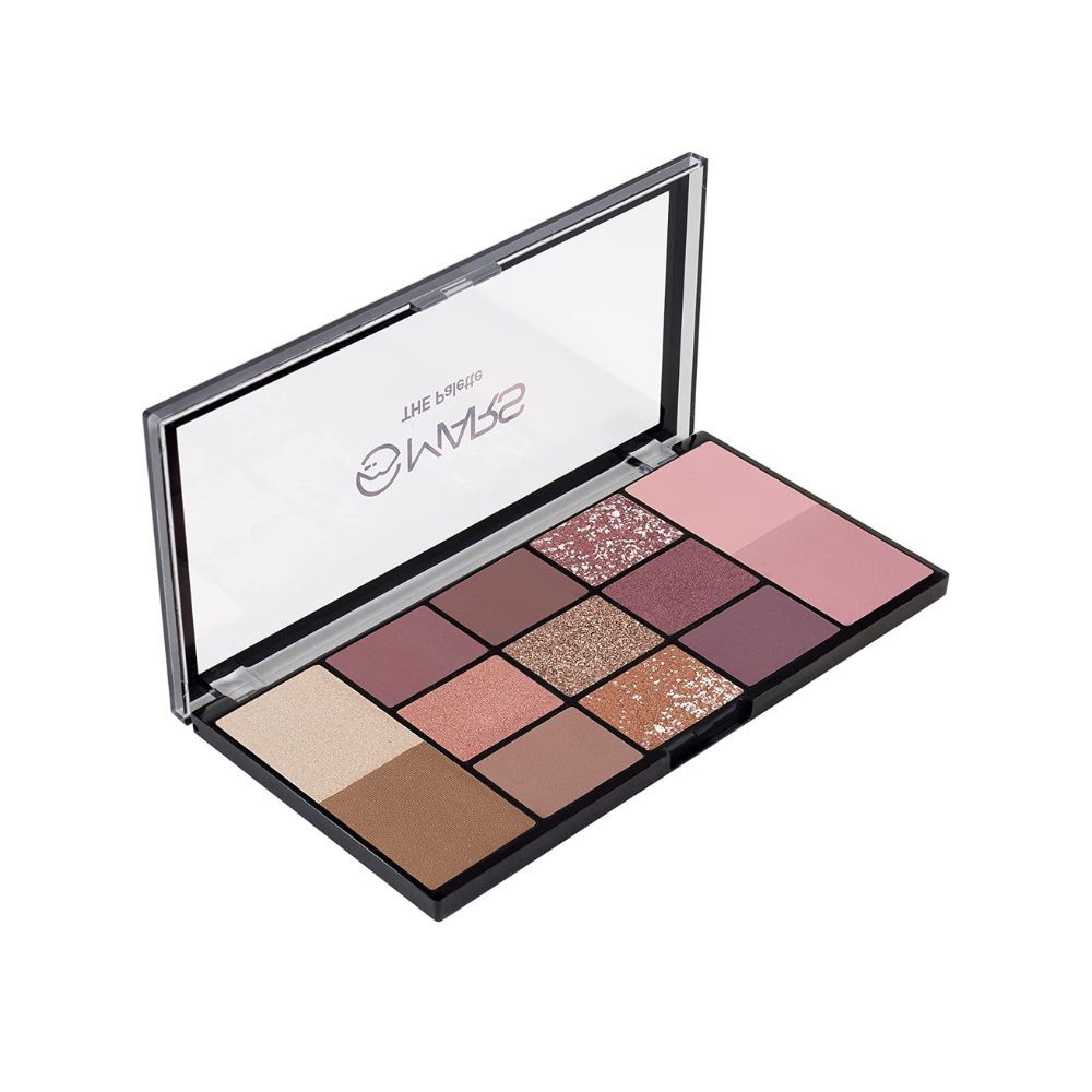 Mars Multicolor 12 Shades The Palette Eyeshadow Highlighter Bronzer Blusher 28g (EP30-02)