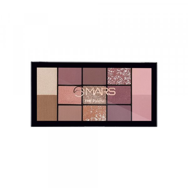 Mars Multicolor 12 Shades The Palette Eyeshadow Highlighter Bronzer Blusher 28g (EP30-02)