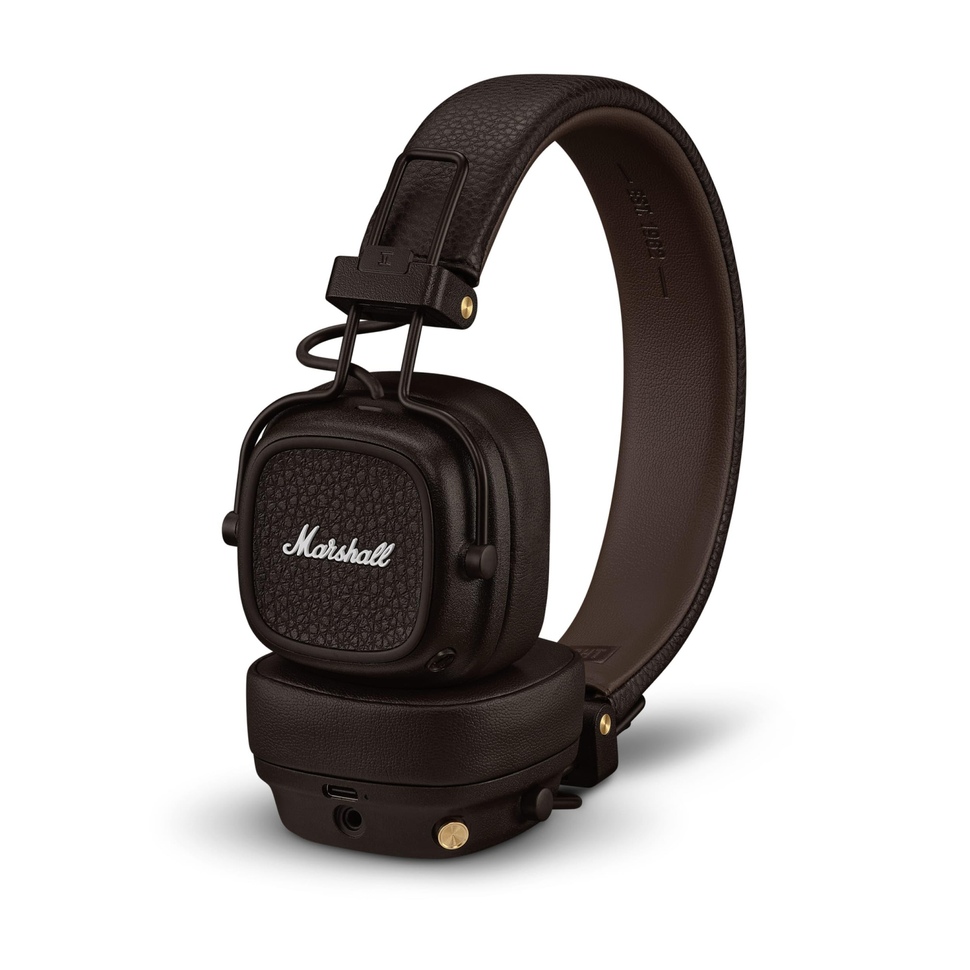 Marshall Major V Wireless On Ear Headphones Brown