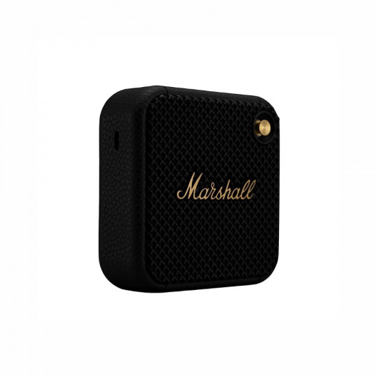 Marshall Willen Portable Bluetooth Speaker Black Brass