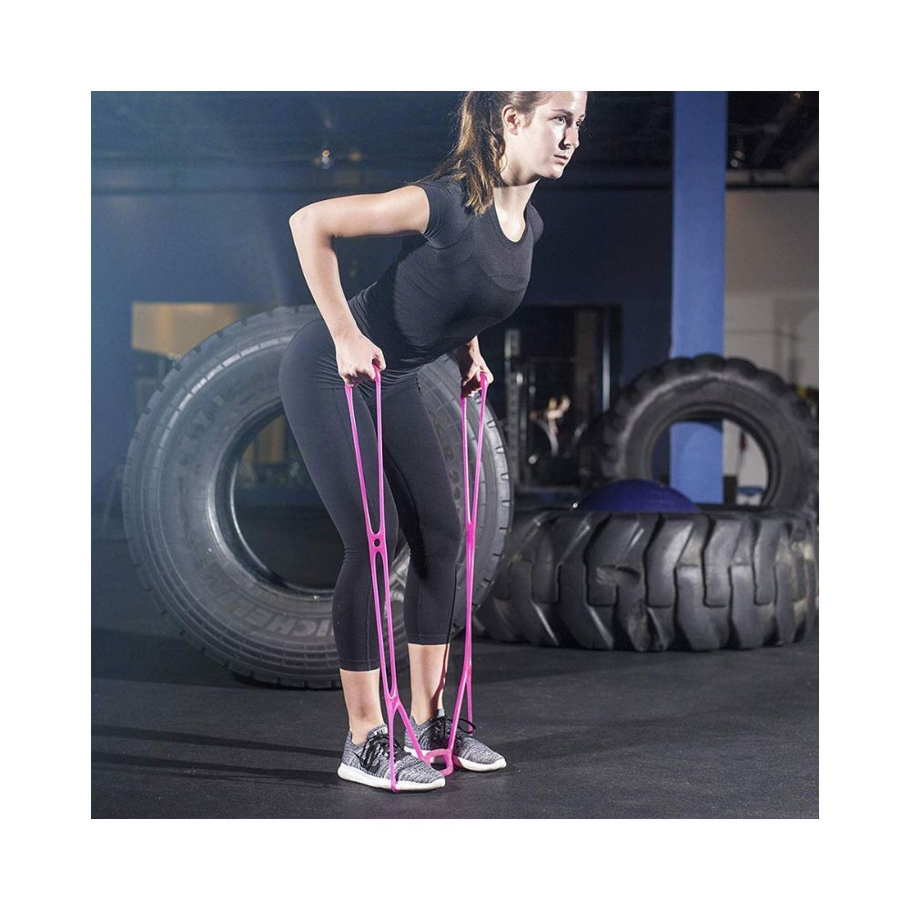 Mastere 7 Ring Stretch Exercise Band - Miracle Miles Band, Resistance Bands,Yoga Stretching