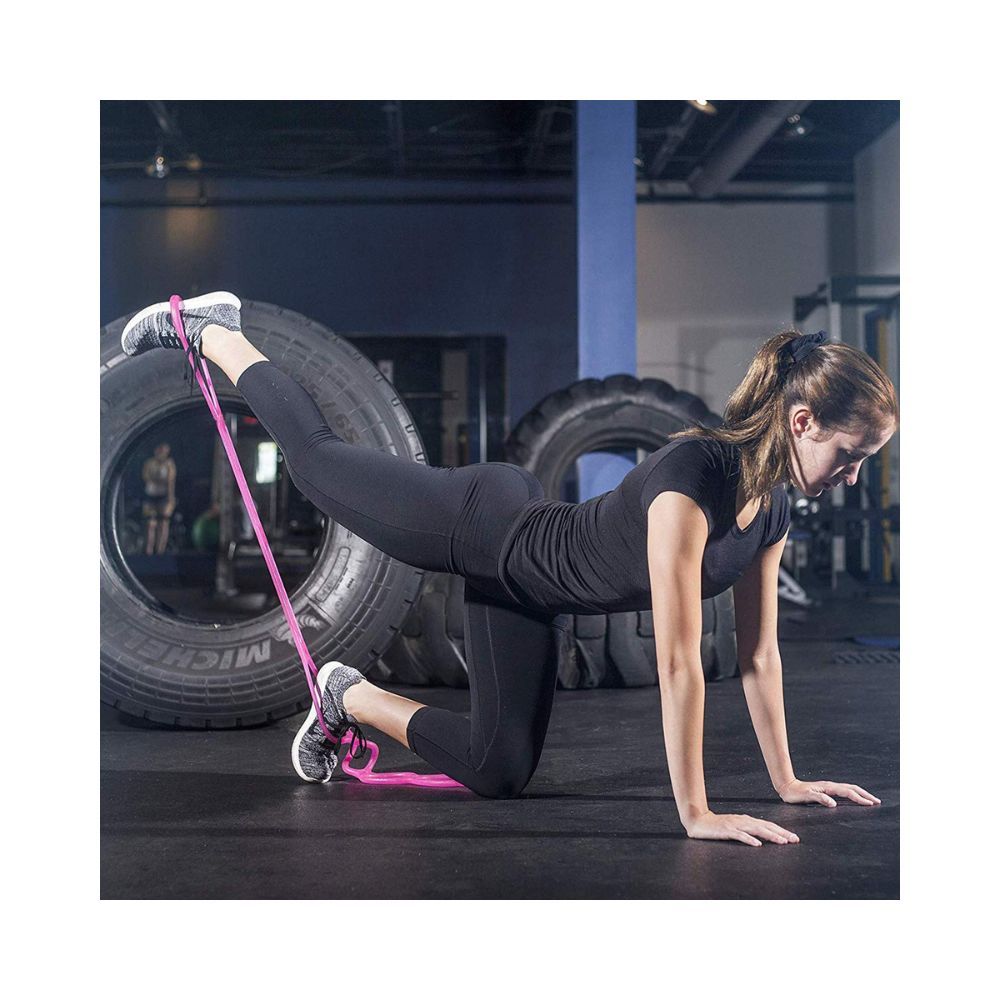 Mastere 7 Ring Stretch Exercise Band - Miracle Miles Band, Resistance Bands,Yoga Stretching