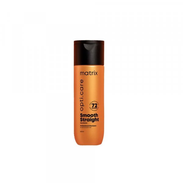 Matrix Opti Care Professional Shampoo | Controls frizz leaving hair salon like Smooth Straight