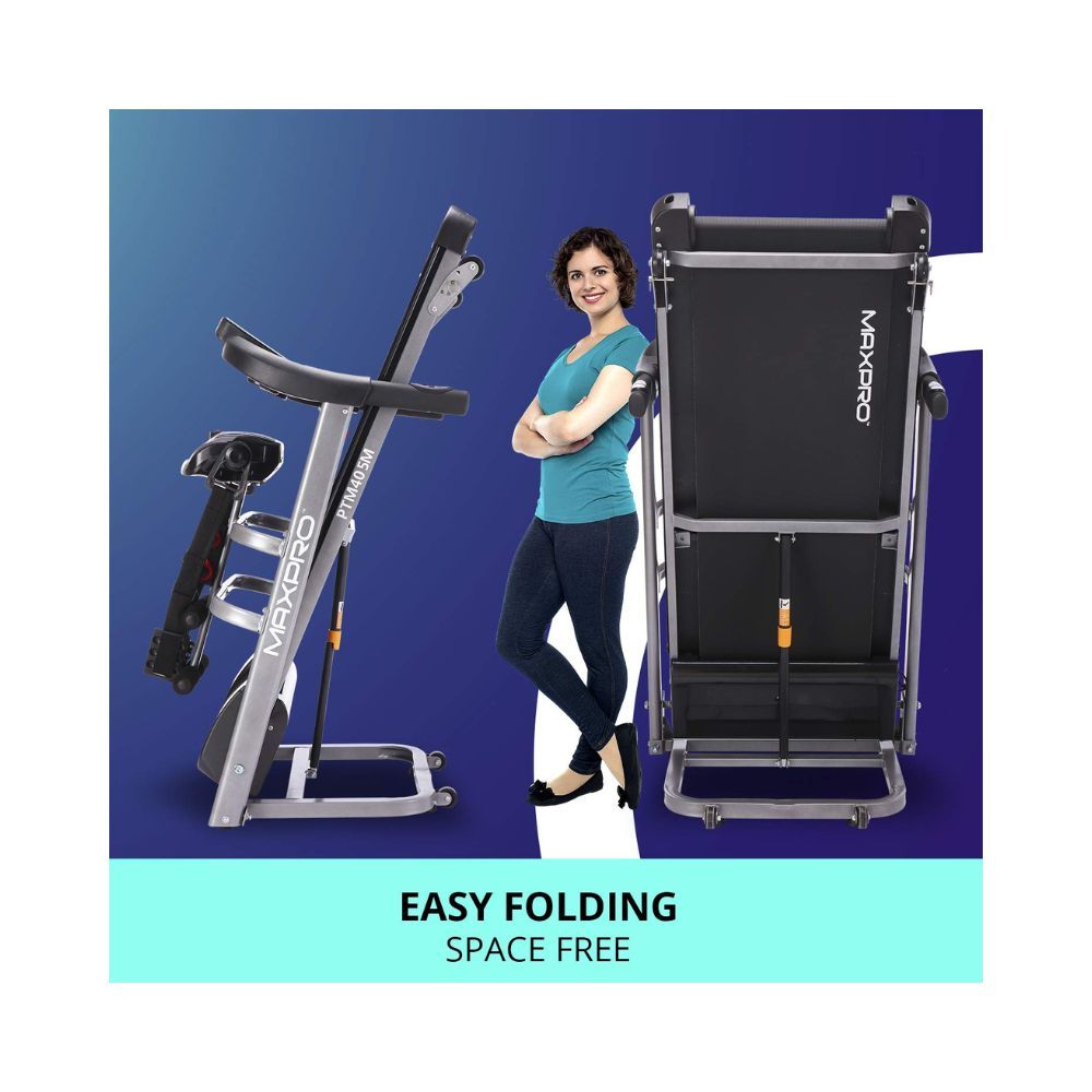 MAXPRO PTM405M Multipurpose Folding Treadmill