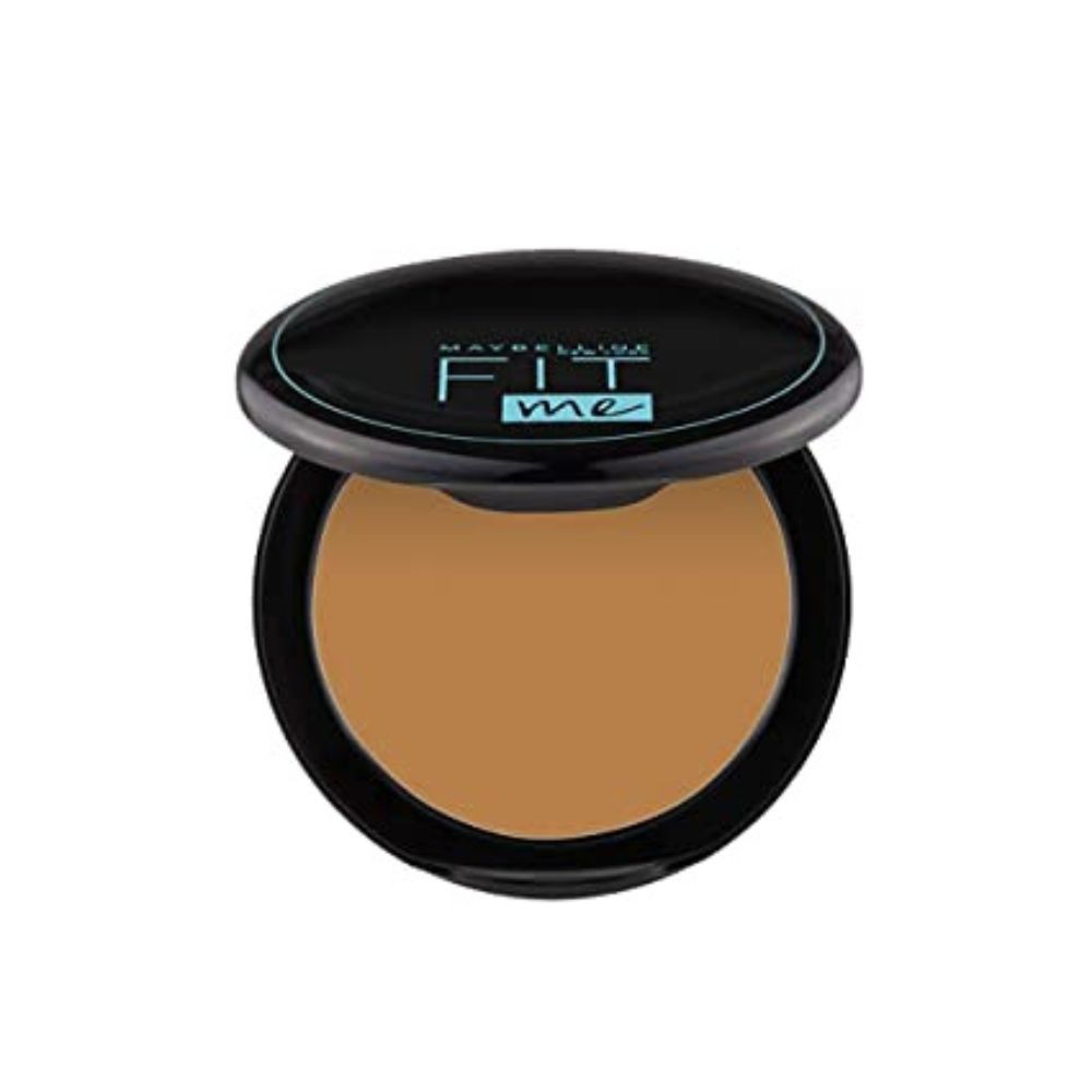 Maybelline New York Compact Powder, With SPF to Protect Skin from Sun, Absorbs Oil, Fit Me, 330 Tofee, 8g