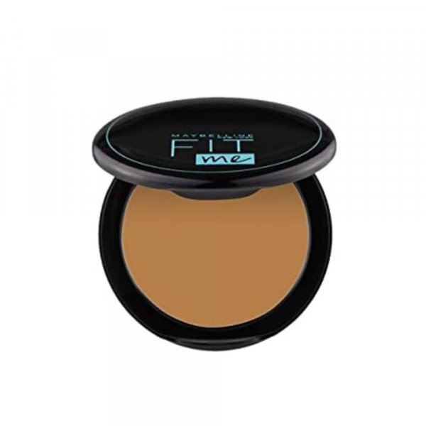 Maybelline New York Compact Powder, With SPF to Protect Skin from Sun, Absorbs Oil, Fit Me, 330 Tofee, 8g