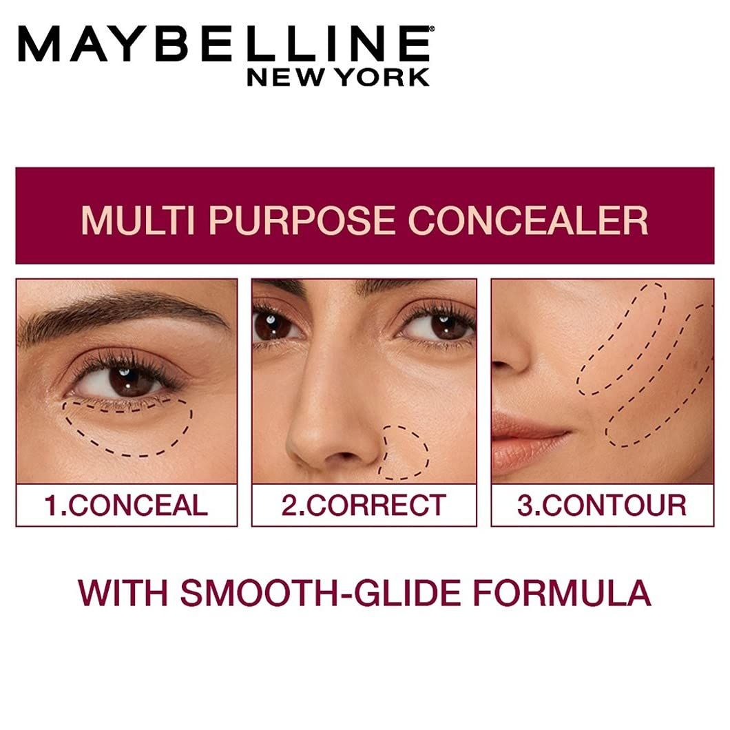 Maybelline New York Concealer, Dark Circles and Blemish Ultra Blendable, Fair, 6g