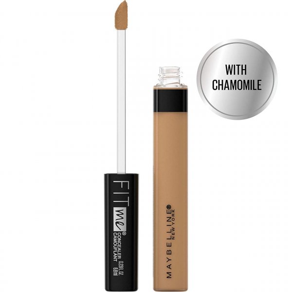 Maybelline New York Fit Me Matte and Poreless Ultra Blendable Full Coverage Lotion Concealer 50 Cafe, 6.8ml