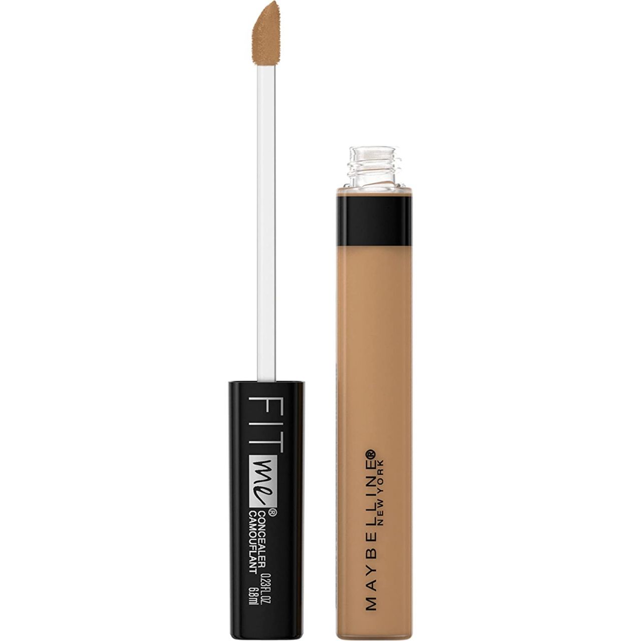 Maybelline New York Fit Me Matte and Poreless Ultra Blendable Full Coverage Lotion Concealer 50 Cafe, 6.8ml