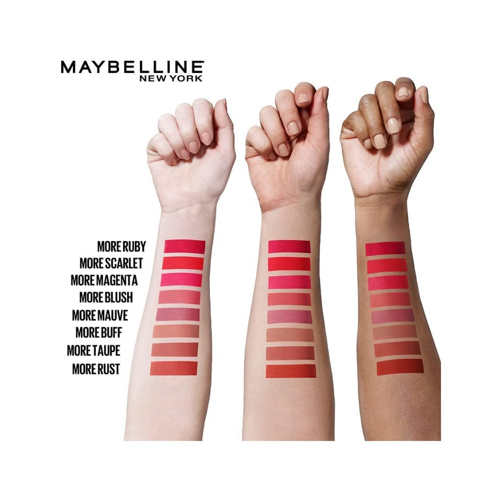 Maybelline New York Lipstick, Matte Finish, Bold Colour,