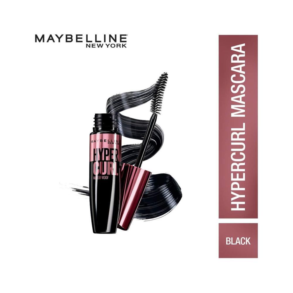 Maybelline New York Mascara, Curls Lashes, Highly Pigmented Colour