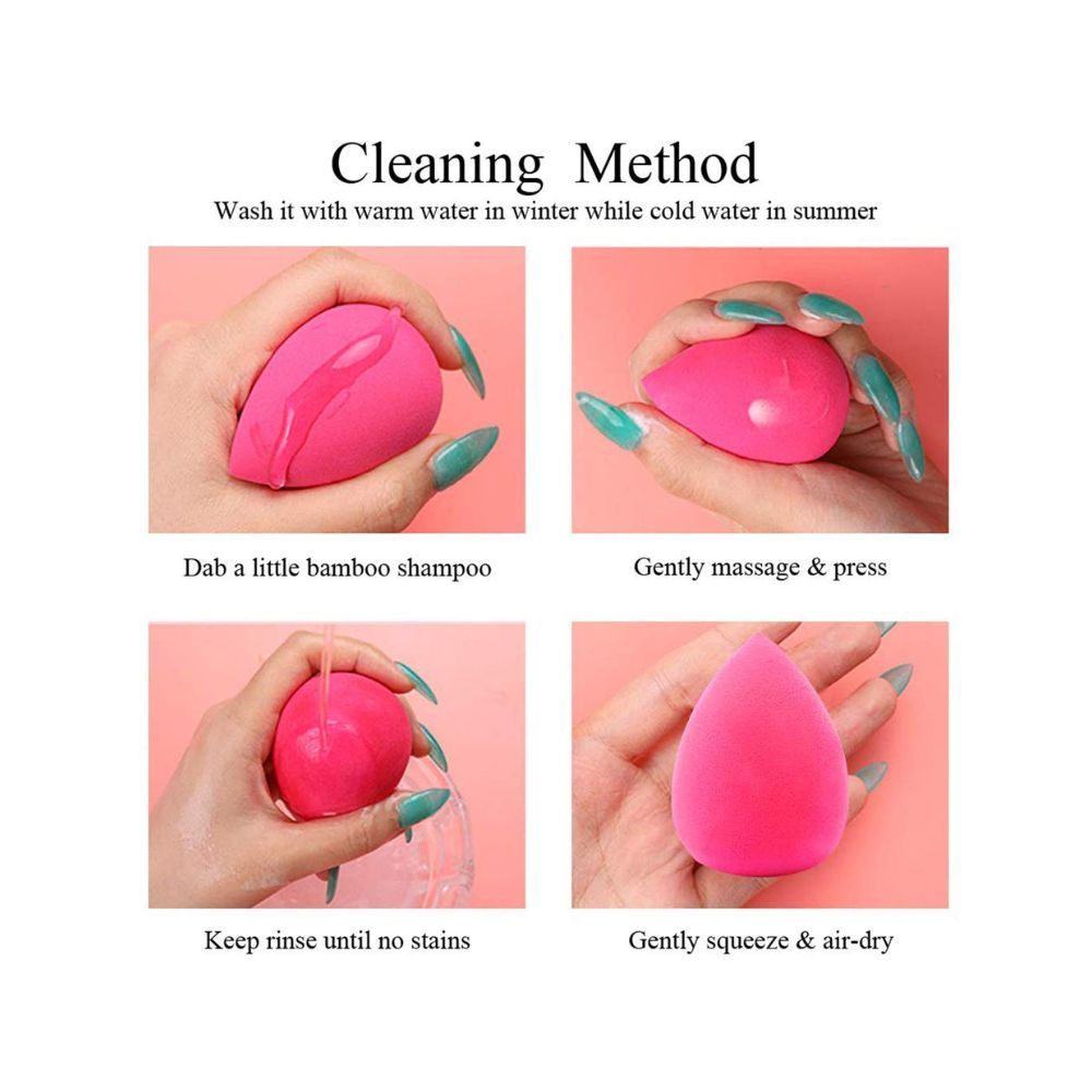 MAYU 5 Pcs Makeup Sponge Set Blender Beauty Foundation Blending Sponge