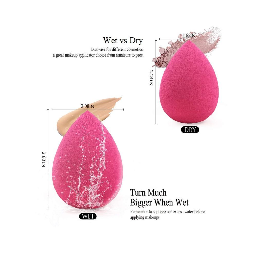 MAYU 5 Pcs Makeup Sponge Set Blender Beauty Foundation Blending Sponge