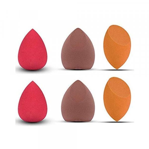 Mayu 6PCS Makeup Sponge Set Latext-free Beauty Sponge Makeup Blender
