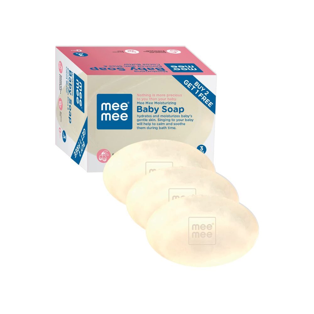 Mee Mee Nourishing Baby Soap (Pack of 3)