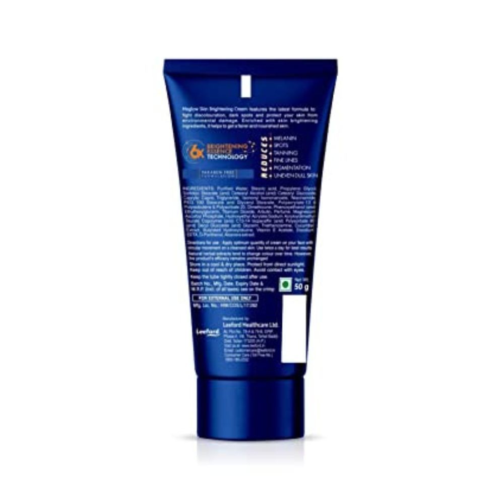Meglow Premium Face Cream for Men 50g With Mild Aloe Vera Fragrance|SPF 15|with Vitamin E,Helps to Brightening & Moisturize Skin