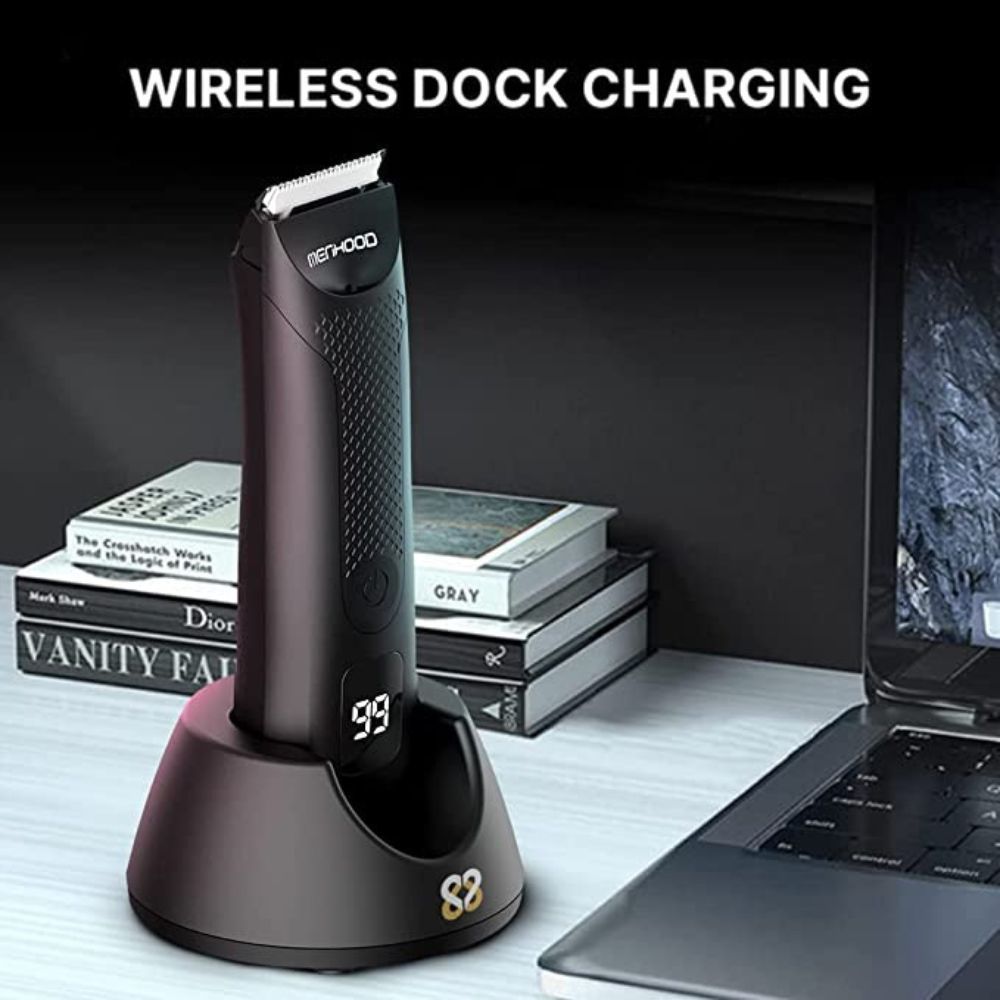 MENHOOD Men's WaterProof Cordless Grooming Trimmer 2.0 for Men