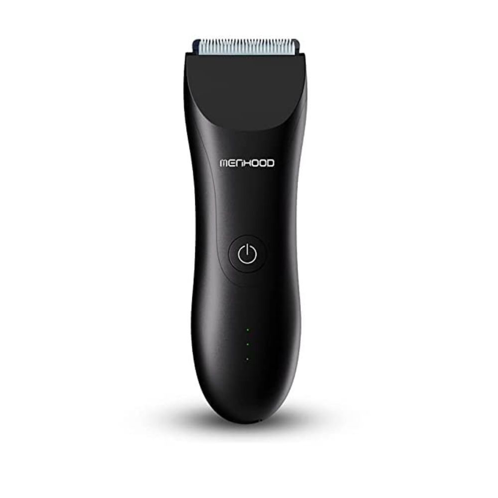 MENHOOD Men's WaterProof Cordless Grooming Trimmer for Men, Suitable for Beard, Body Private Part Shaving, Head and Pubic Hair