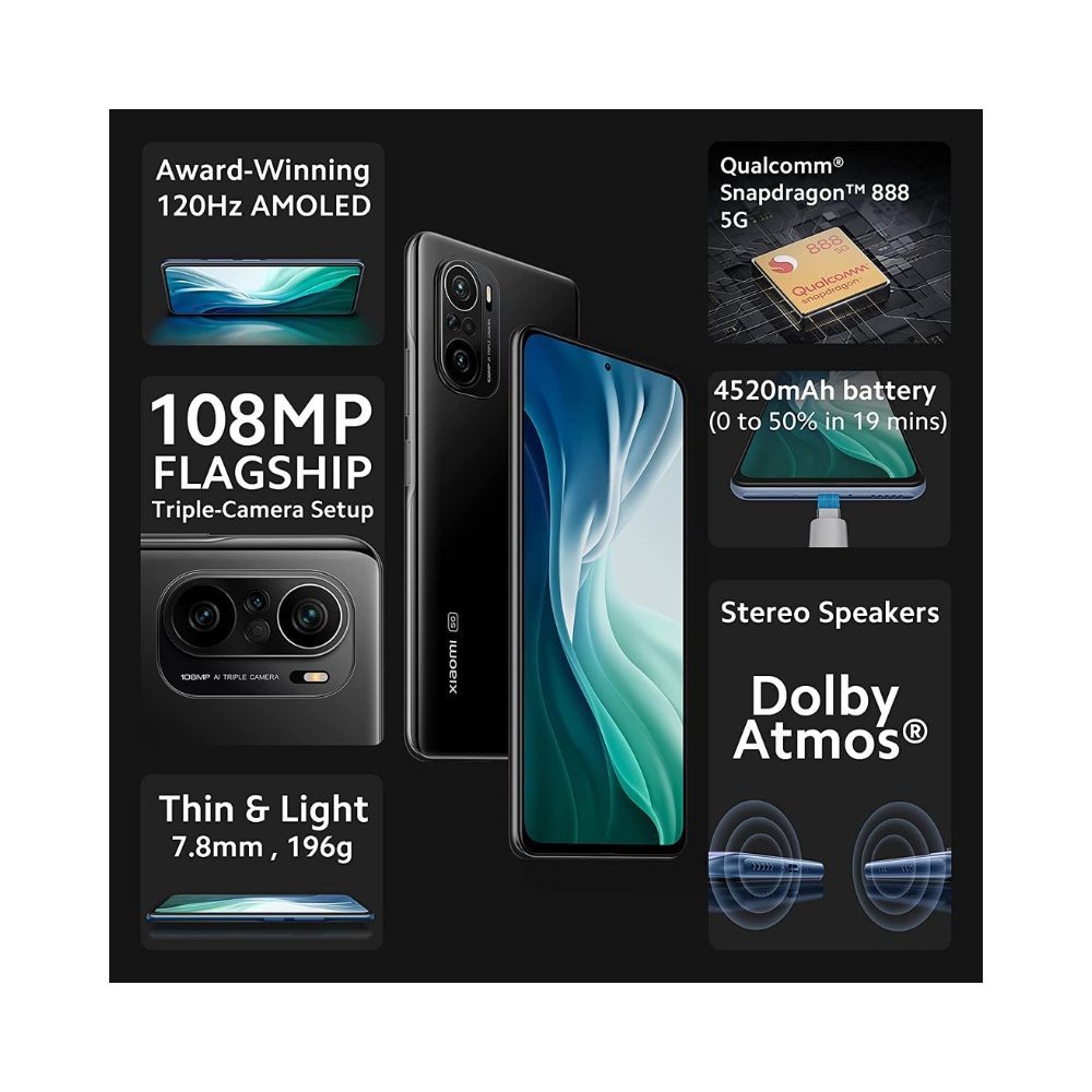 MI 11X Pro 5G (Black, 8GB RAM, 128GB Storage)