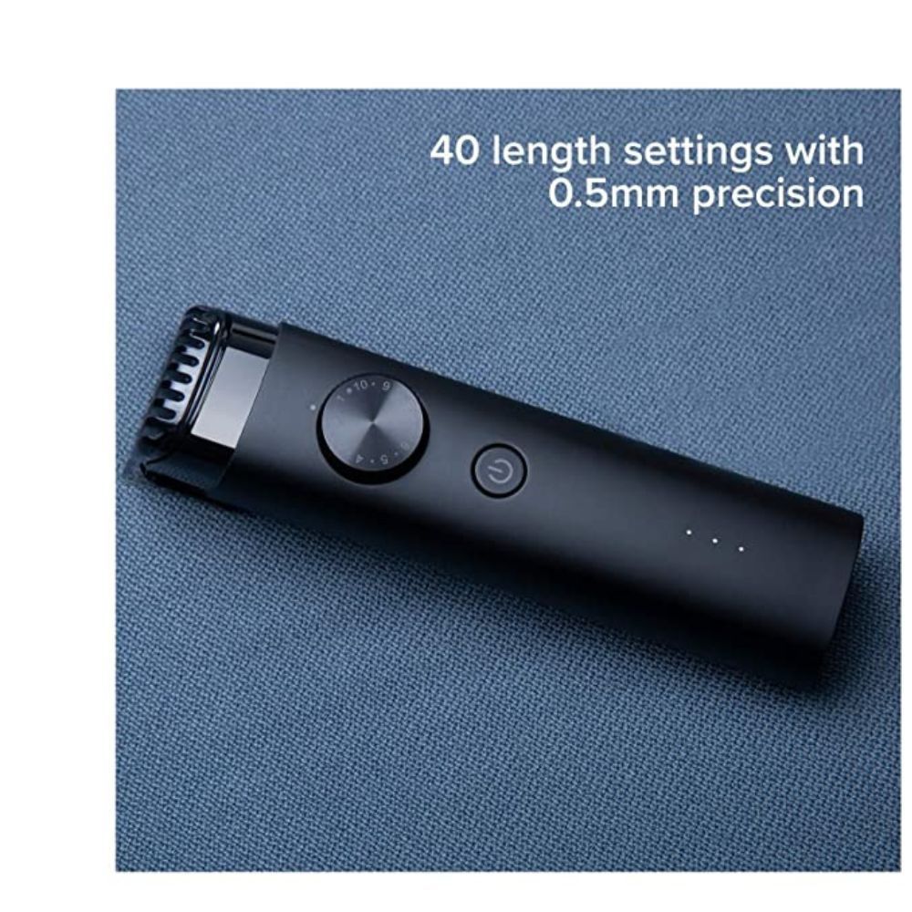 Mi Corded & Cordless Waterproof Beard Trimmer with Fast Charging, Black