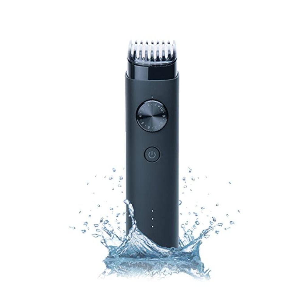 Mi Corded & Cordless Waterproof Beard Trimmer with Fast Charging - 40 length settings, Black