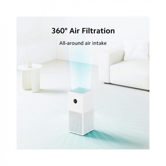 MI Xiaomi Smart Air Purifier 4 Lite, High Efficiency Filter, Removes 99.97% Airpollutants, Bacteria & Viruses & Odor, Large Coverage Area Up To 462 Sq. Ft, App, Wi-Fi & Voice Control-Alexa/Ga