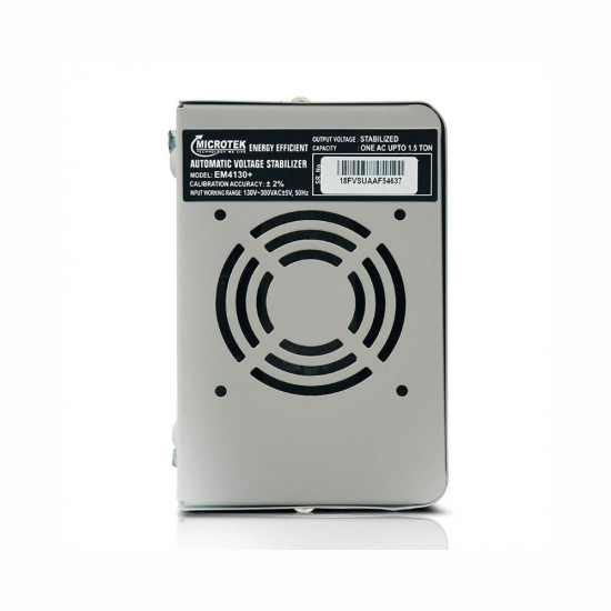 Microtek EM4130 Automatic Voltage Stabilizer for AC up to 1 5 ton 130V 300V