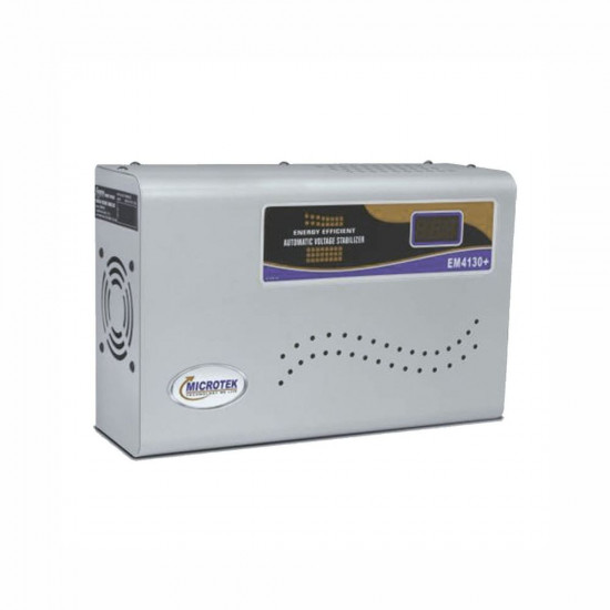 Microtek EM4130 Automatic Voltage Stabilizer for AC up to 1 5 ton 130V 300V