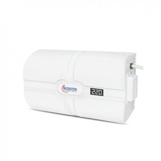 Microtek Smart EM Series for Up to 2 Ton AC Voltage Stabilizer with Digital Display, 130V-300V (EM 5130+)