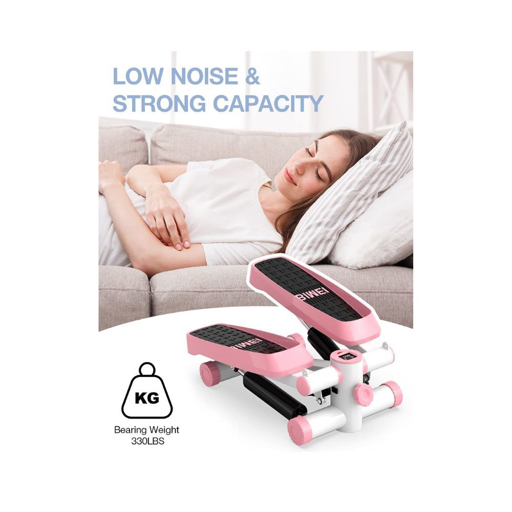 Mini Exercise Stepper, Stair Steppers with Resistance Bands