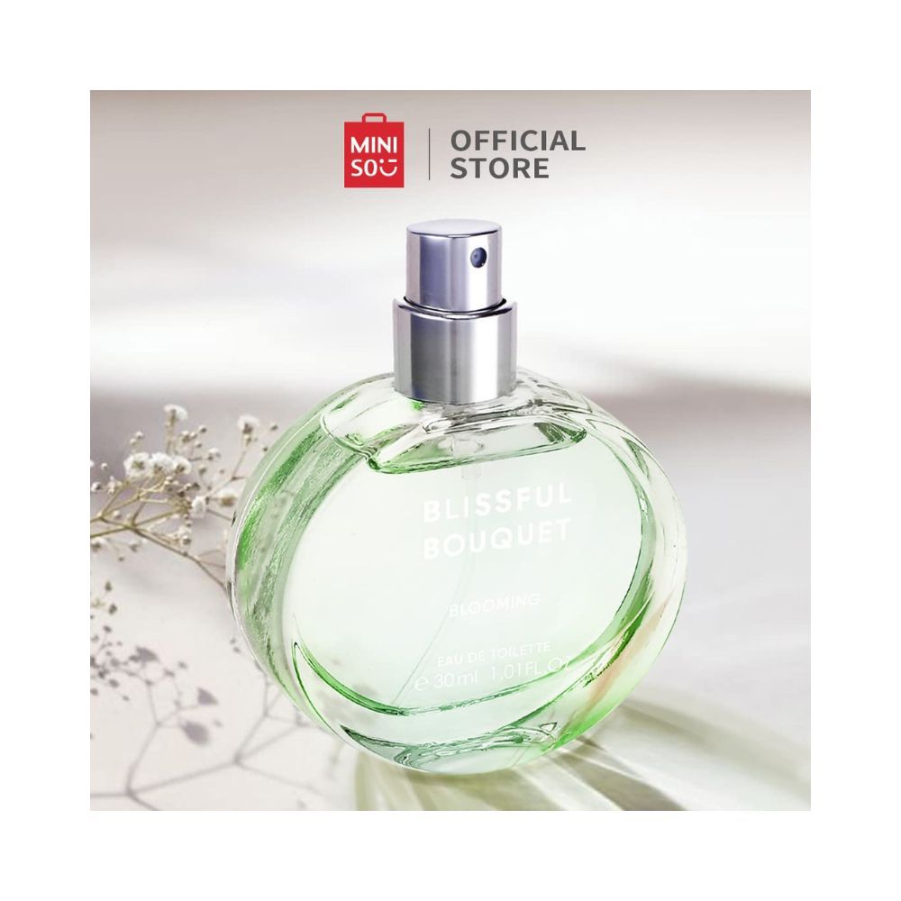 MINISO Blooming Eau De Toilette Long Lasting Women Perfumes, 30ml, Blissful Bouquet