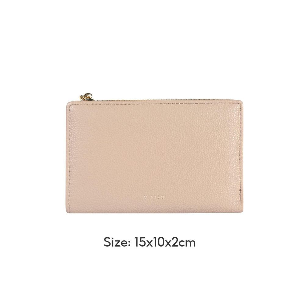 Long and Stylish PU Leather Clutch Card Holder Wallet for Women