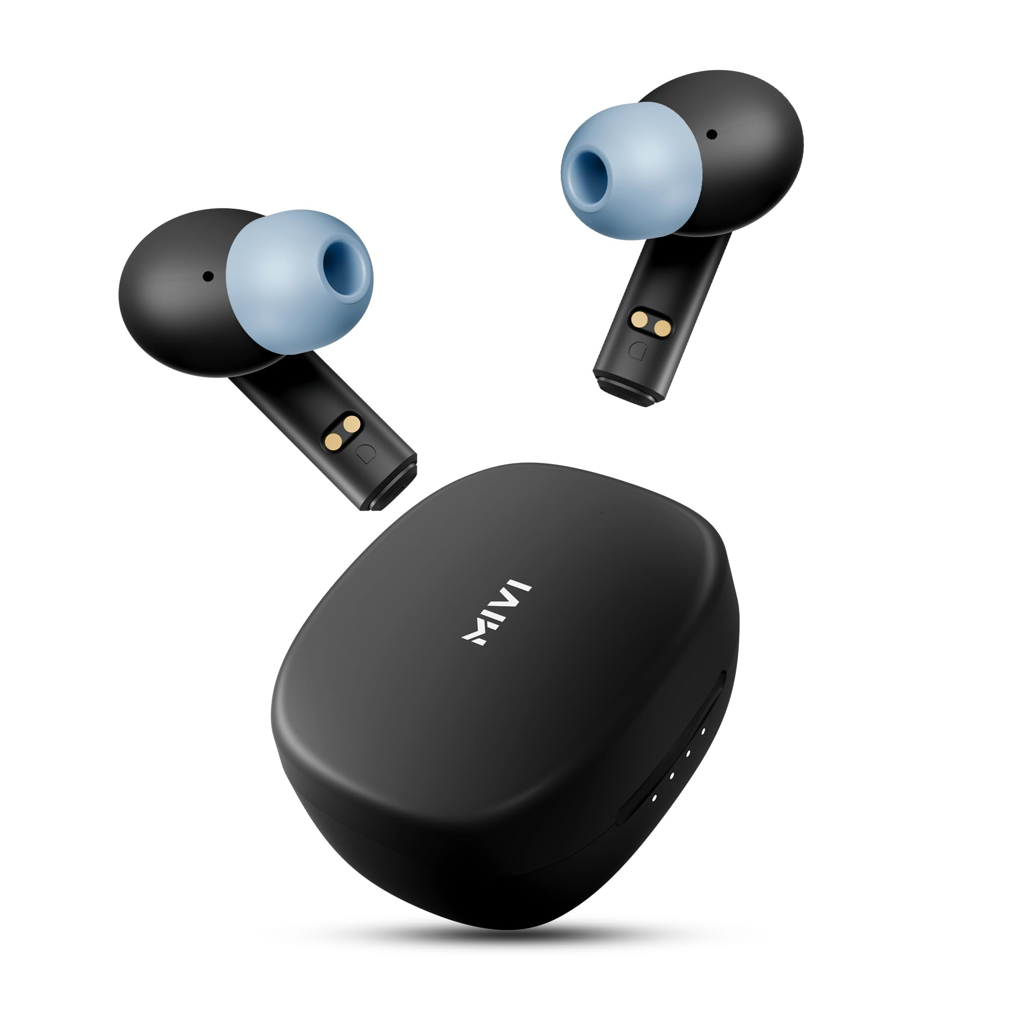 Mivi DuoPods C1 New Launch HD Call Clarity Ear Buds Wireless  Longer Playtime  13mm Bass Drivers  Low Latency for Best Gaming Experience  Type-C Charging  Made in India TWS Earbuds