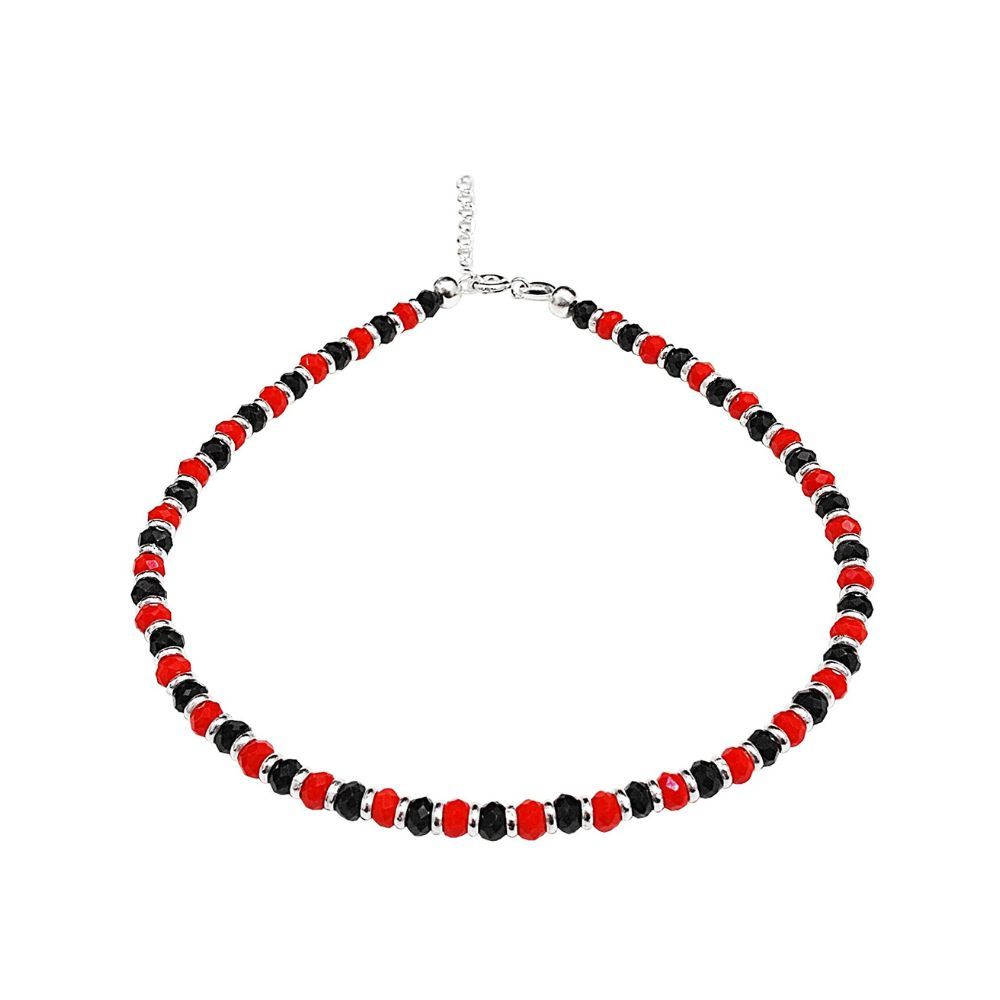 MJ 925 Trendy Anklet (Payal) in 92.5 Sterling Silver for Girls and Women - One Piece
