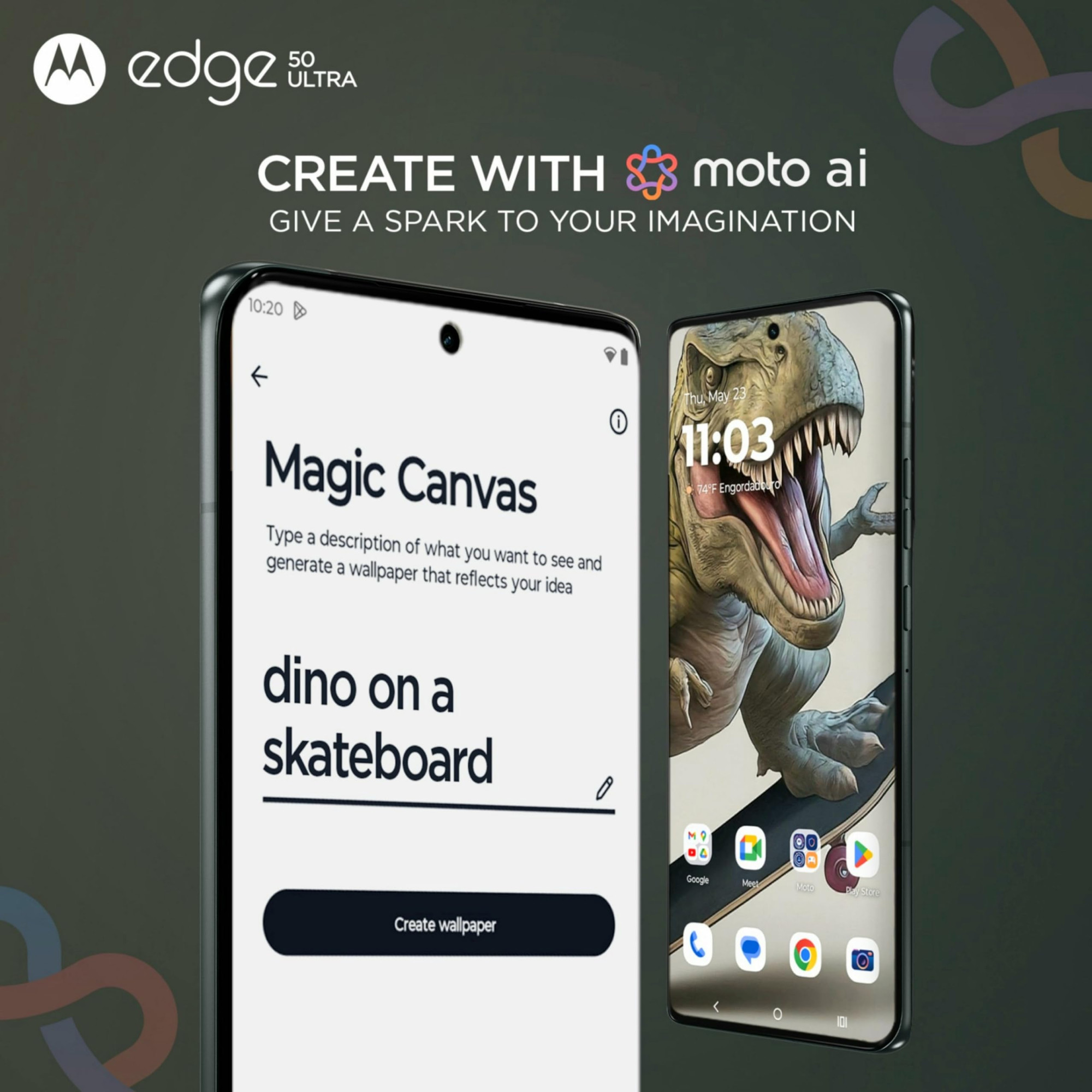 Motorola Edge 50 Ultra 5G  12GB RAM  512GB ROM  Forest Grey