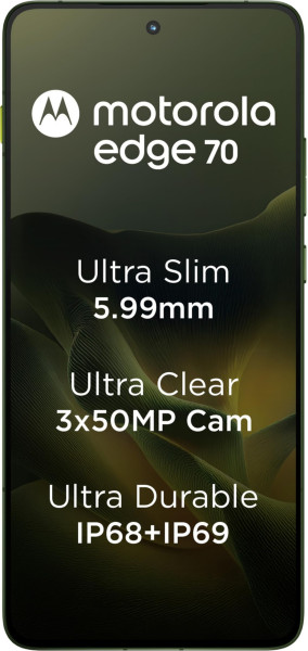 Image of Motorola Edge 70 ( Pantone Bronze Green, 8GB RAM, 256GB Storage)