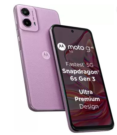 Motorola g45 5G Pink Lavender 128 GB 4 GB RAM