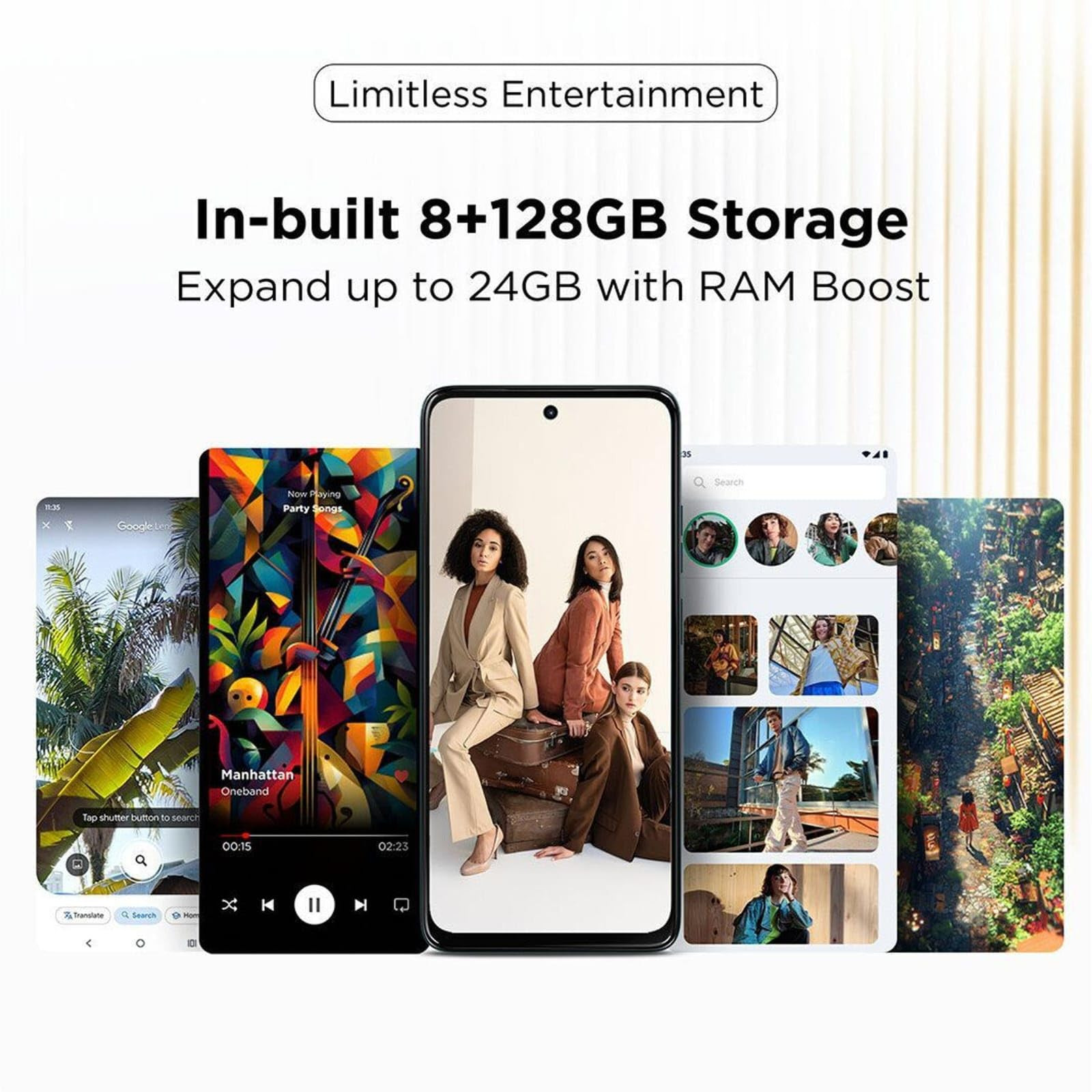 Motorola G57 Power 5G Regatta 8GB RAM 128GB Storage Snapdragon 6s Gen 4 Processor 672 FHD Display 50MP LYT-600 8MP Ultrawide 8MP Selfie Camera 7000mAh Battery 33W TurboPower IP64