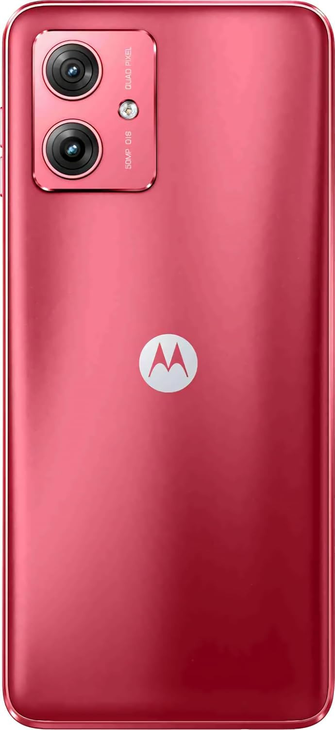 Motorola G64 5G Red Berry 8GB RAM 128GB Storage  Expandable Upto 2TB  50MP OIS  8MP Ultra-Wide  16MP Front Camera  MediaTek Dimensity 7025 Processor  6000 mAh Battery