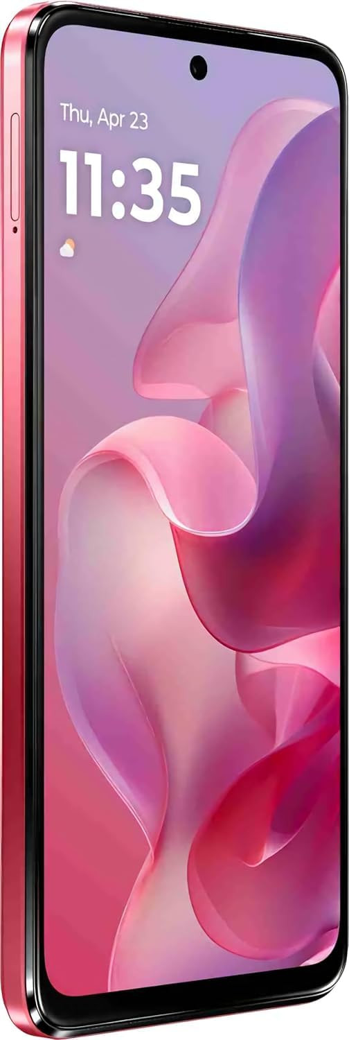 Motorola G64 5G Red Berry 8GB RAM 128GB Storage  Expandable Upto 2TB  50MP OIS  8MP Ultra-Wide  16MP Front Camera  MediaTek Dimensity 7025 Processor  6000 mAh Battery