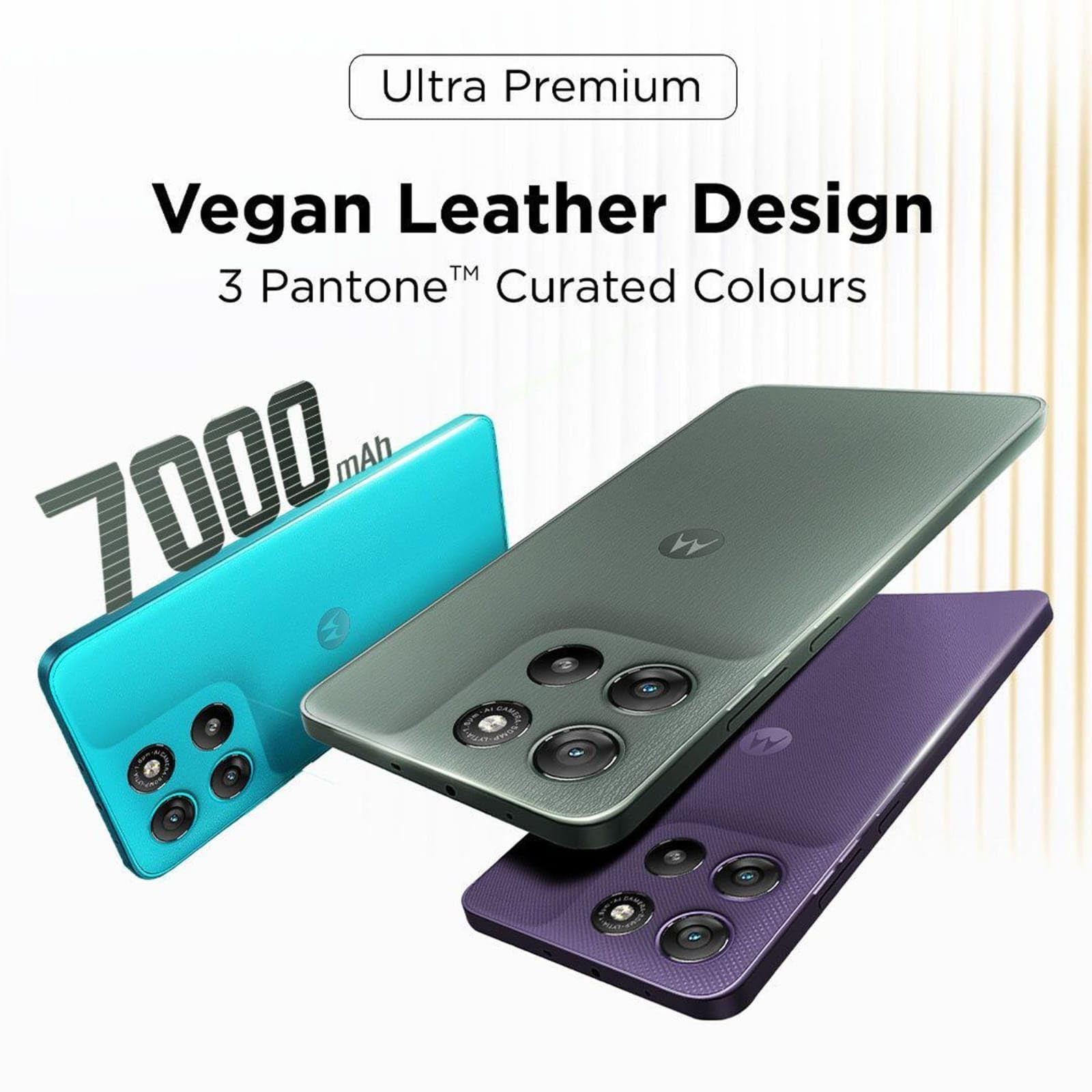 Motorola G67 Power 5G Pantone Parachute Purple 8GB RAM 128GB Storage  67 FHD 120Hz LCD Display  Snapdragon 7s Gen2 Processor  50MP  8MP UW Camera  7000mAh Battery with 30W Charger  IP64
