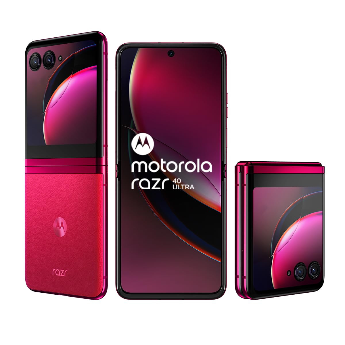 Motorola razr 40 Ultra (Viva Magenta, 8GB RAM, 256GB Storage) | 3.6