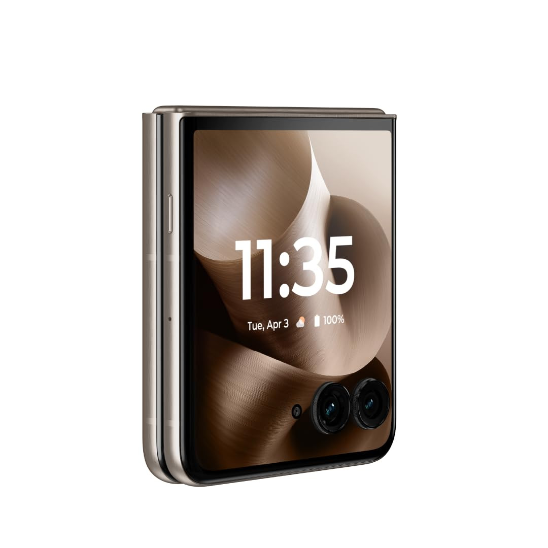 Motorola razr 60 Ultra Pantone Mountain Trail 16 GB RAM 512 GB Storage  Moto AI  Snapdragon 8 Elite Mobile Platform  69 AMOLED 165Hz Display  50 MP  50 MP  50MP Triple Camera