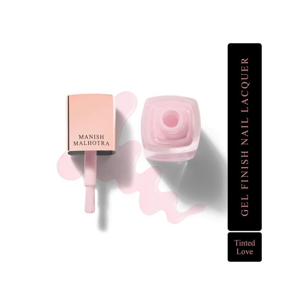 Myglamm Manish Malhotra Beauty Gel Finish Nail Lacquer-Pastel-Tinted Love (pastel pink)-10 ml|