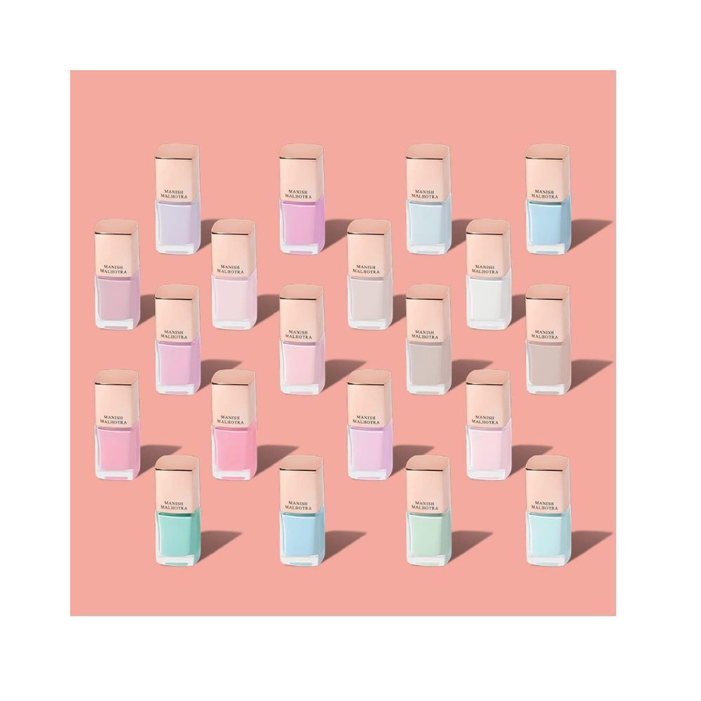 Myglamm Manish Malhotra Beauty Gel Finish Nail Lacquer-Pastel-Tinted Love (pastel pink)-10 ml|